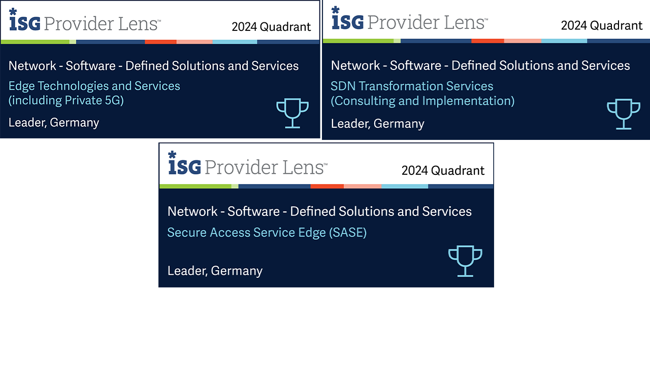 Badge for Computacenter benoemd tot leider in de ISG Provider Lens™ 2024